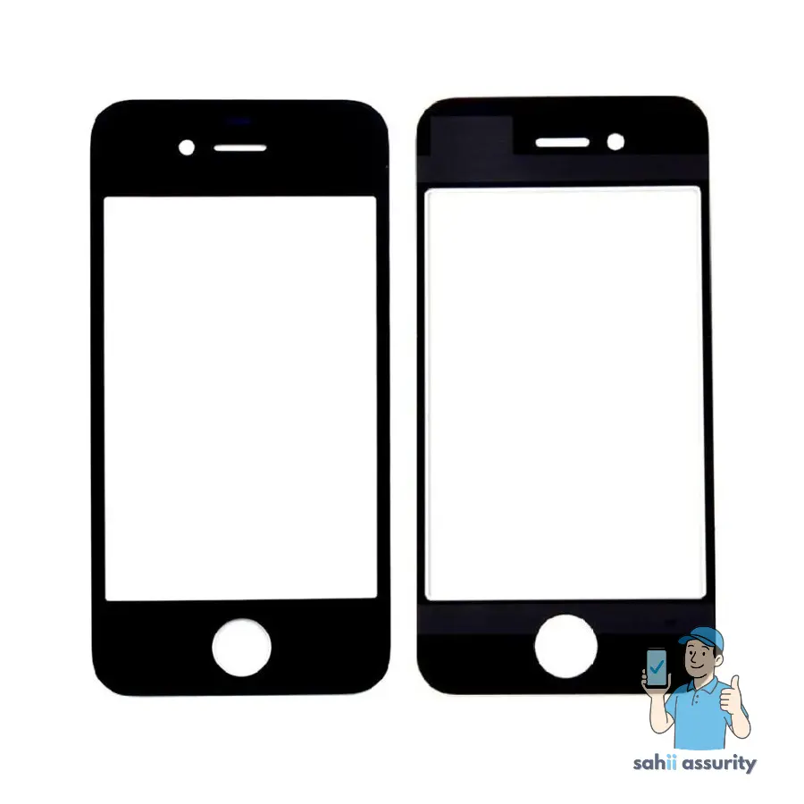 Glass for Apple iPhone 4G Black